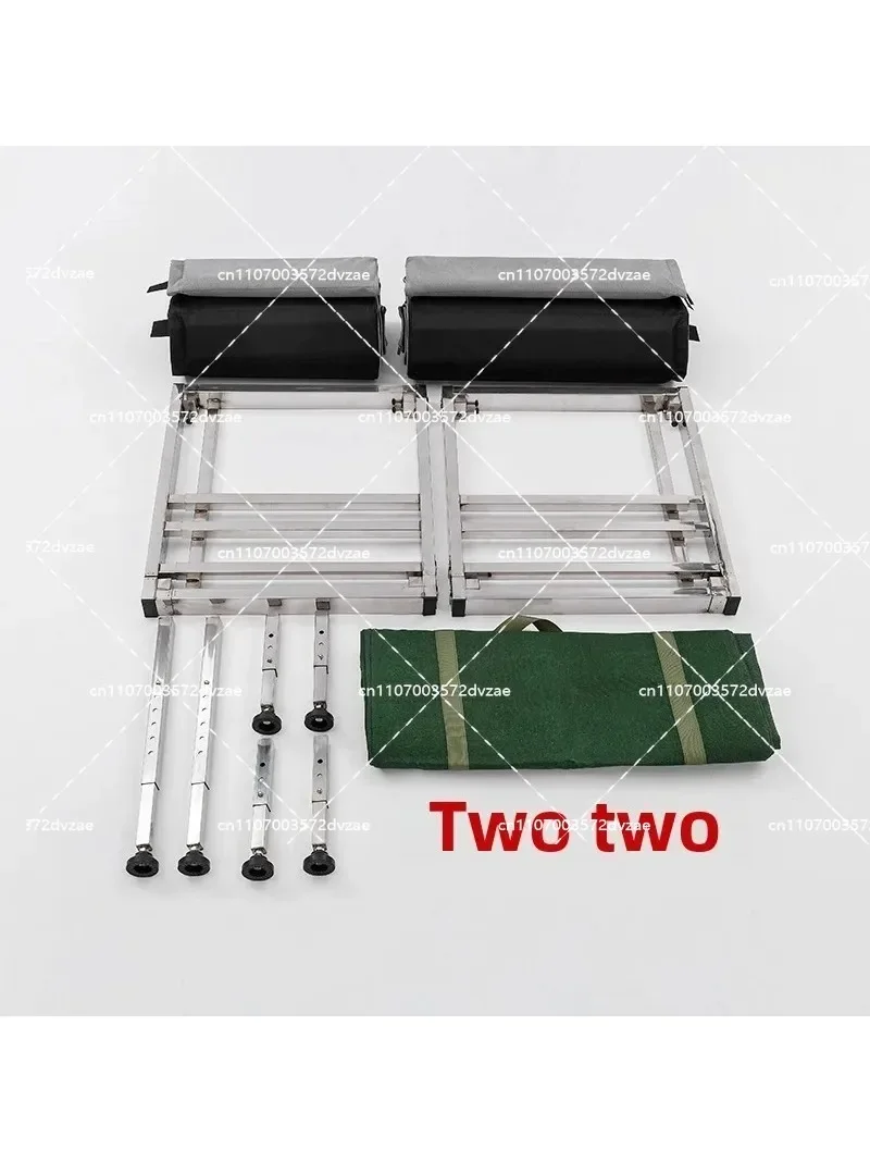 Telescopic Multi-Functional Car Bed Pull-Out Outdoor Camping Bed Folding Self-Driving Car Modification for Enhanced Comfort on t