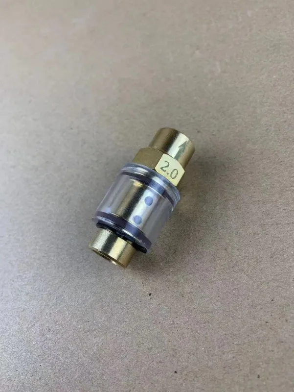 Screw air compressor accessories oil return check valve