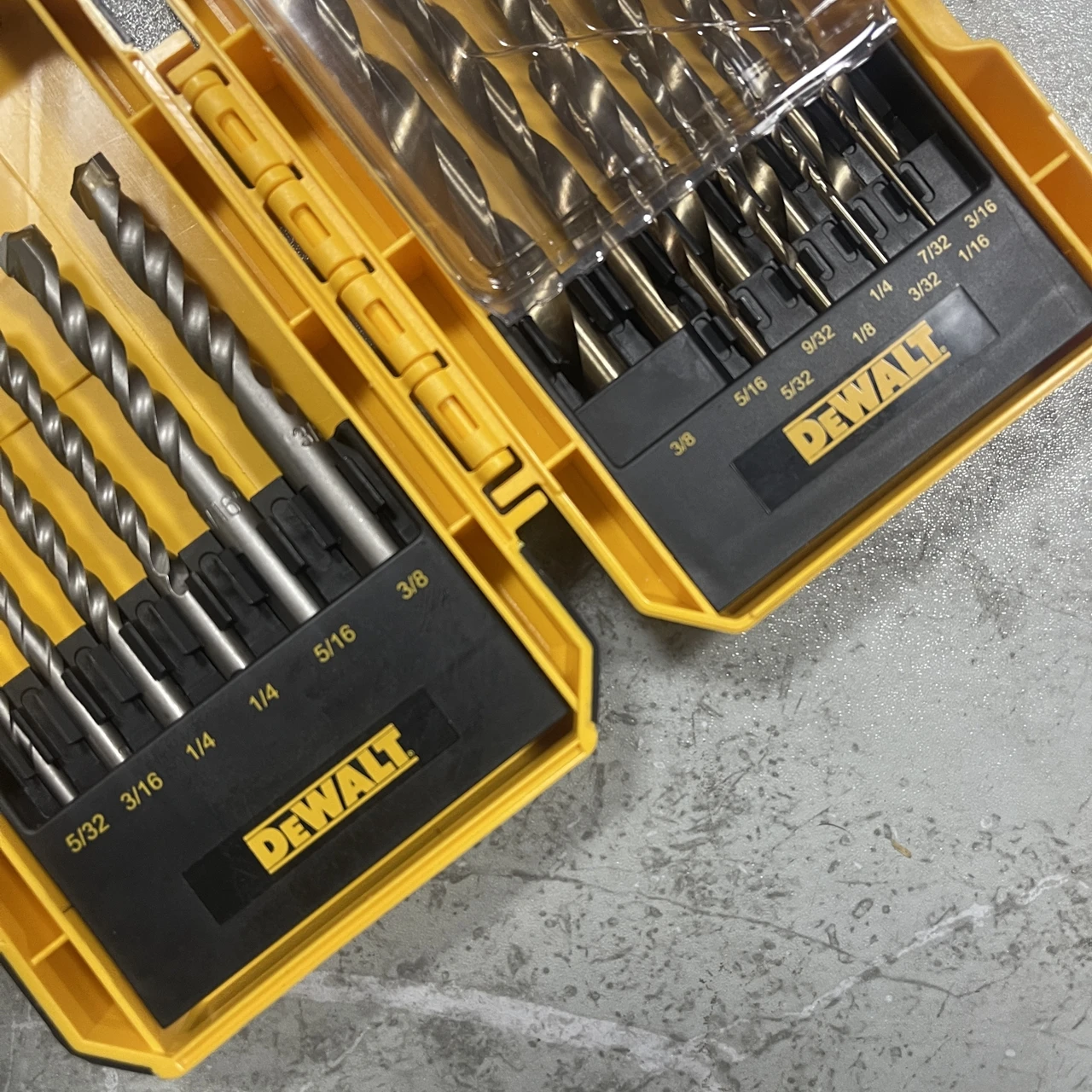 Imagem -03 - Dewalt-fried Dough Twists Broca Concreto Metal 16 Pcs