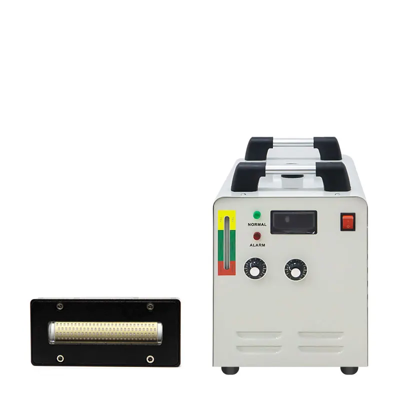 350w UV LED Curing Lamp 395nm Ink Curing Light 7015 With Two UV Lamps For KINGT Small Ricoh UV Flatbed Printer Ink Drying Lamp