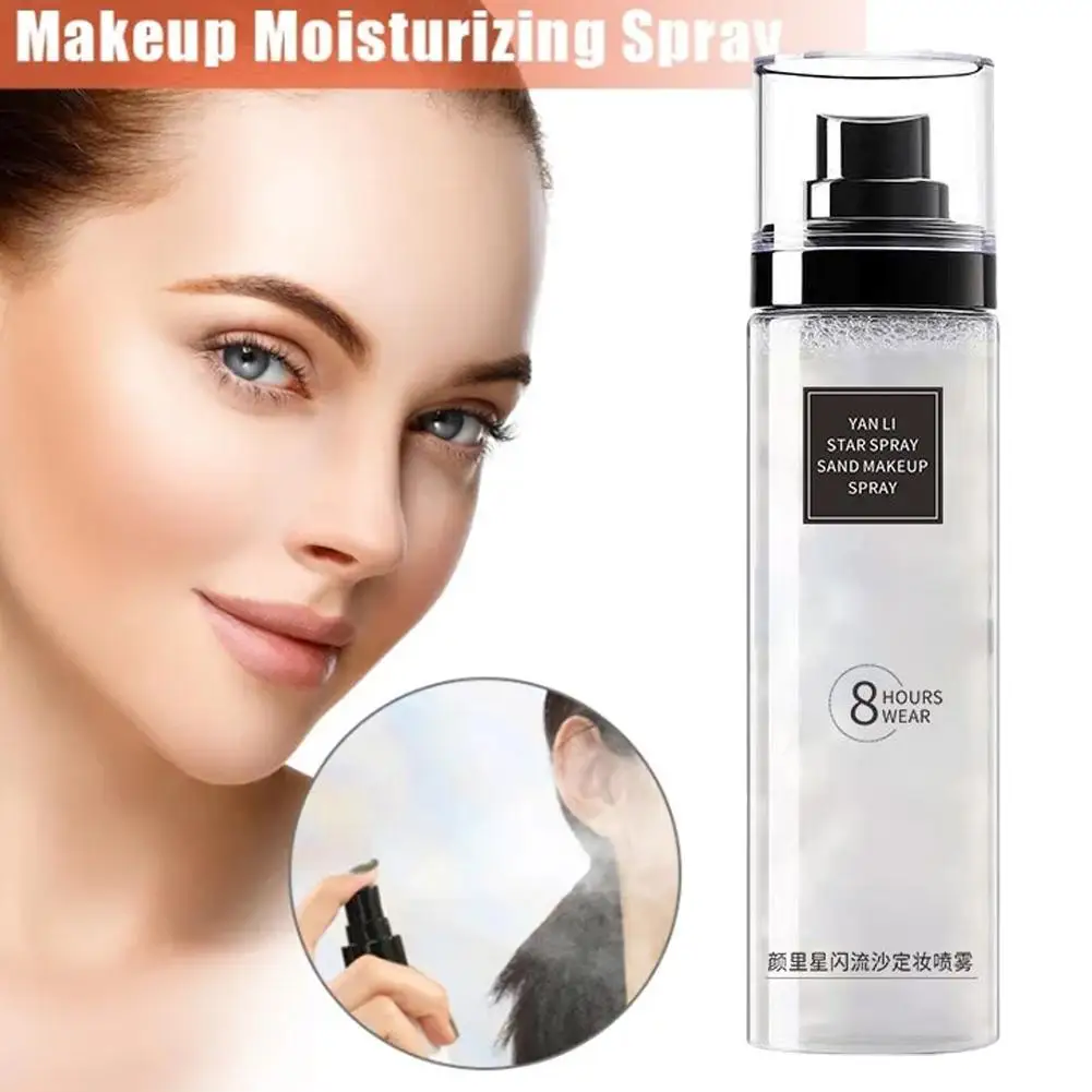 100ml Makeup Setting Spray Moisturizing Lotion Hydrate Fixer Refreshing Long-lasting Control Make Oil Natural Quick Matte U U6B1