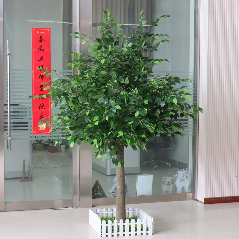 

Artificial tree artificial plant banyan tree handmade artificial flower living room decoration wedding New Year decoration