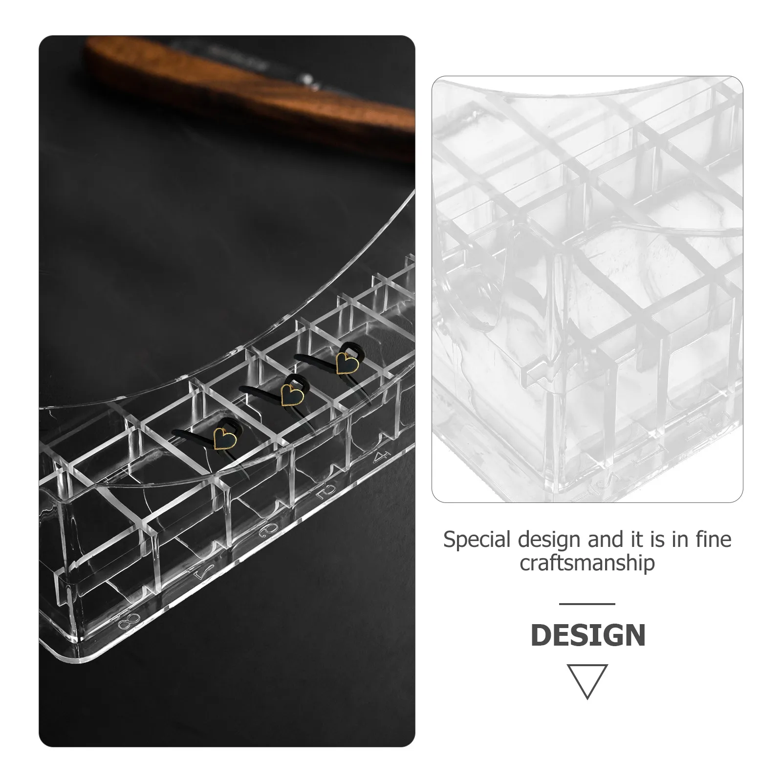 

Hair Clipper Box Guide Combs Guard Holder Barber Supplies Plastic Transparent Blades Storage ganizer Case Container Durable