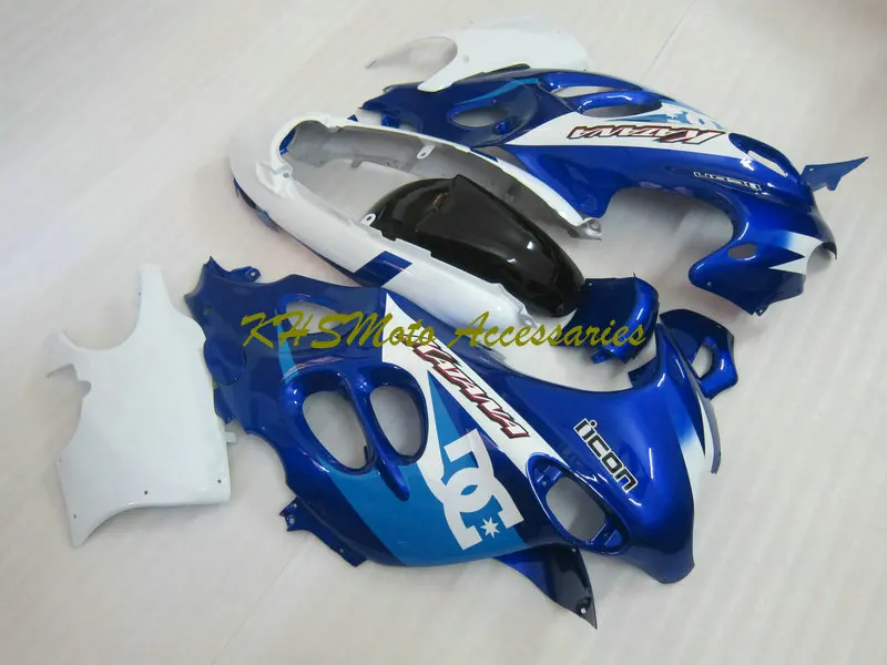 Fairings Kit for SUZUKI GSX600F GSX750F 03 04 05 06 GSX600 750F GSXF600 Katana 2003 2004 2005 2006 Blue White Bodywork Set