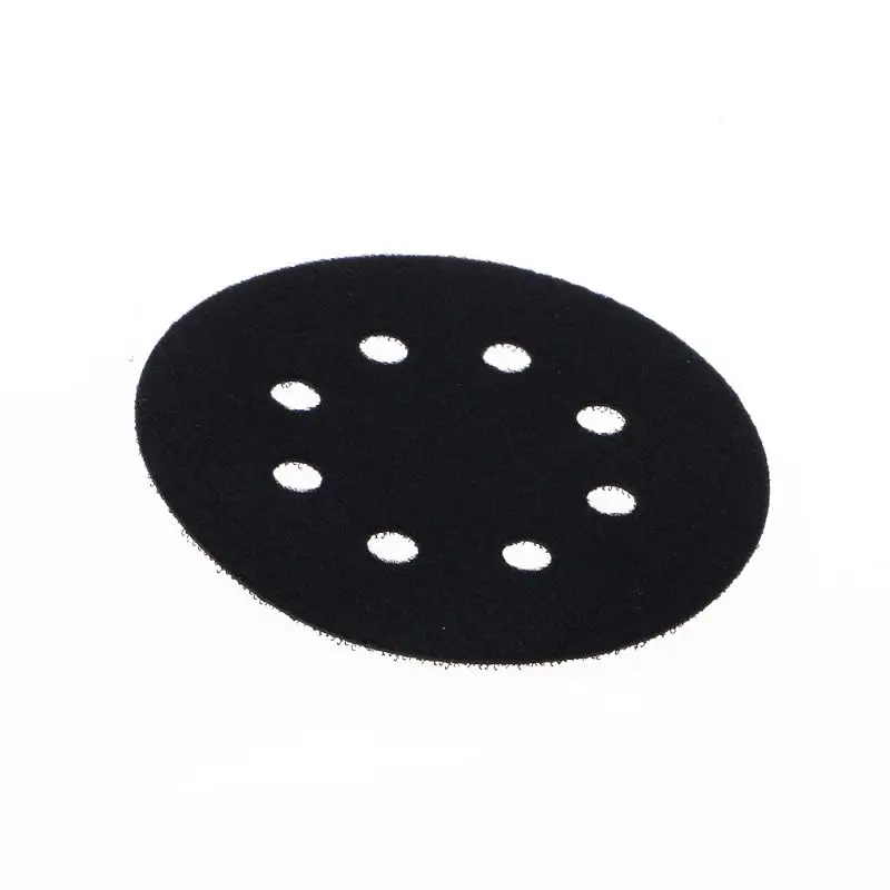 5 Inch 8 Holes Ultra-thin Interface Pad for Uneven Surface Polishing Durable