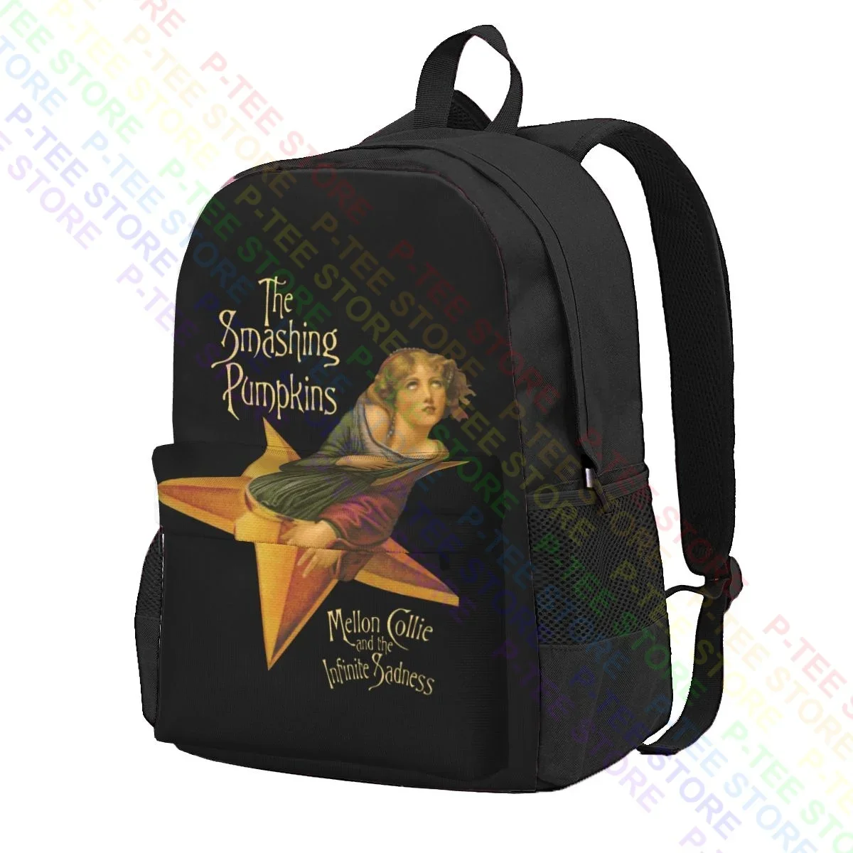 Smashing Pumpkins Mellon Collie Album Band Large Capacity Backpack Hot Softback Sports Bag Outdoor Running