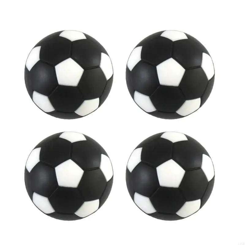 

11UE 4Pcs Indoor Table Soccer Balls Replacement 36mm Mini Footballs Replacement Tool