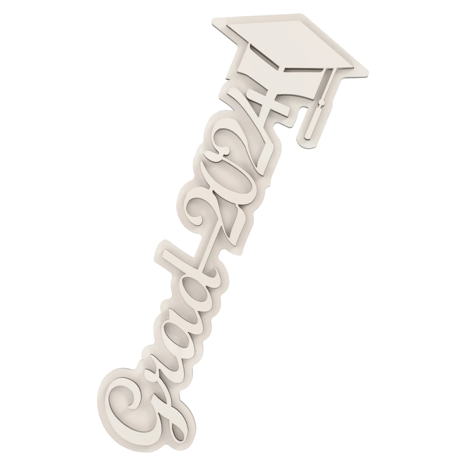 Sublimação em branco rosa transferência de calor placa densidade decoração grad 2024 festa mesa ornamento diy artesanato sublimação grad 2024