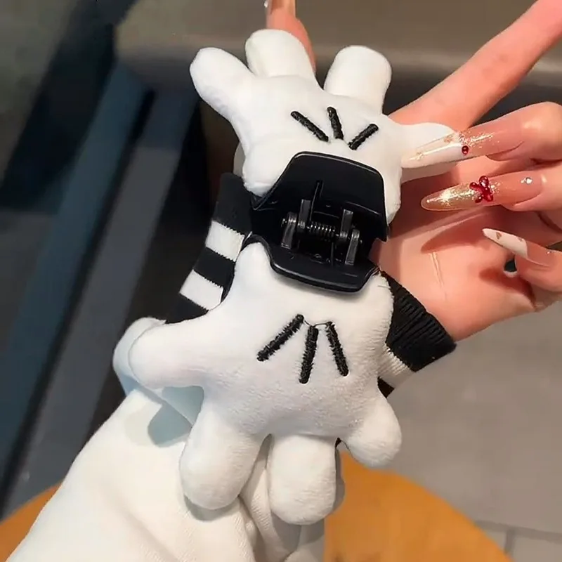 Fermagli per capelli Disney Topolino Accessori per la stampa di personaggi anime Decorazione per forcina per cartoni animati Accessori per capelli per ragazze Kawaii Regali