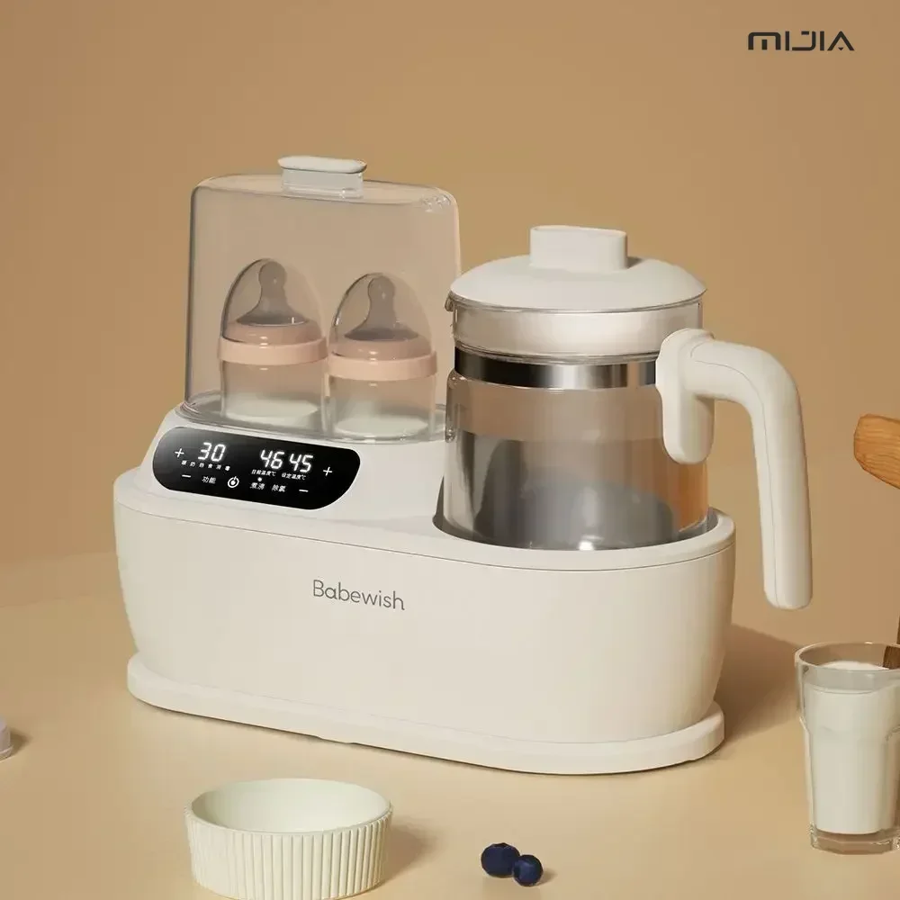 Fully Automatic Electric Kettle with 3-in-1 Milk Regulator & Thermostat for Baby Milk Brewing