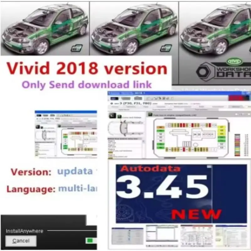 Auto repair software Vivid 2018 Workshop DATA 2018 Atris-Technik Europe Auto repair software + autodata software 3.45