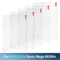 Screen Protector for Phrozen Sonic Mega 8K/ 8Ks 15 inch LCD Resin 3D Printers Anti Scratch Protective Film Accessories 5pcs