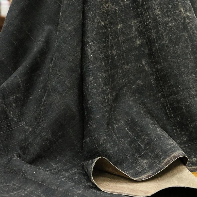 

Tussah Silk Shunde ramie Xiangyunsha тканевый Cheongsam и ниша для одежды Hanfu