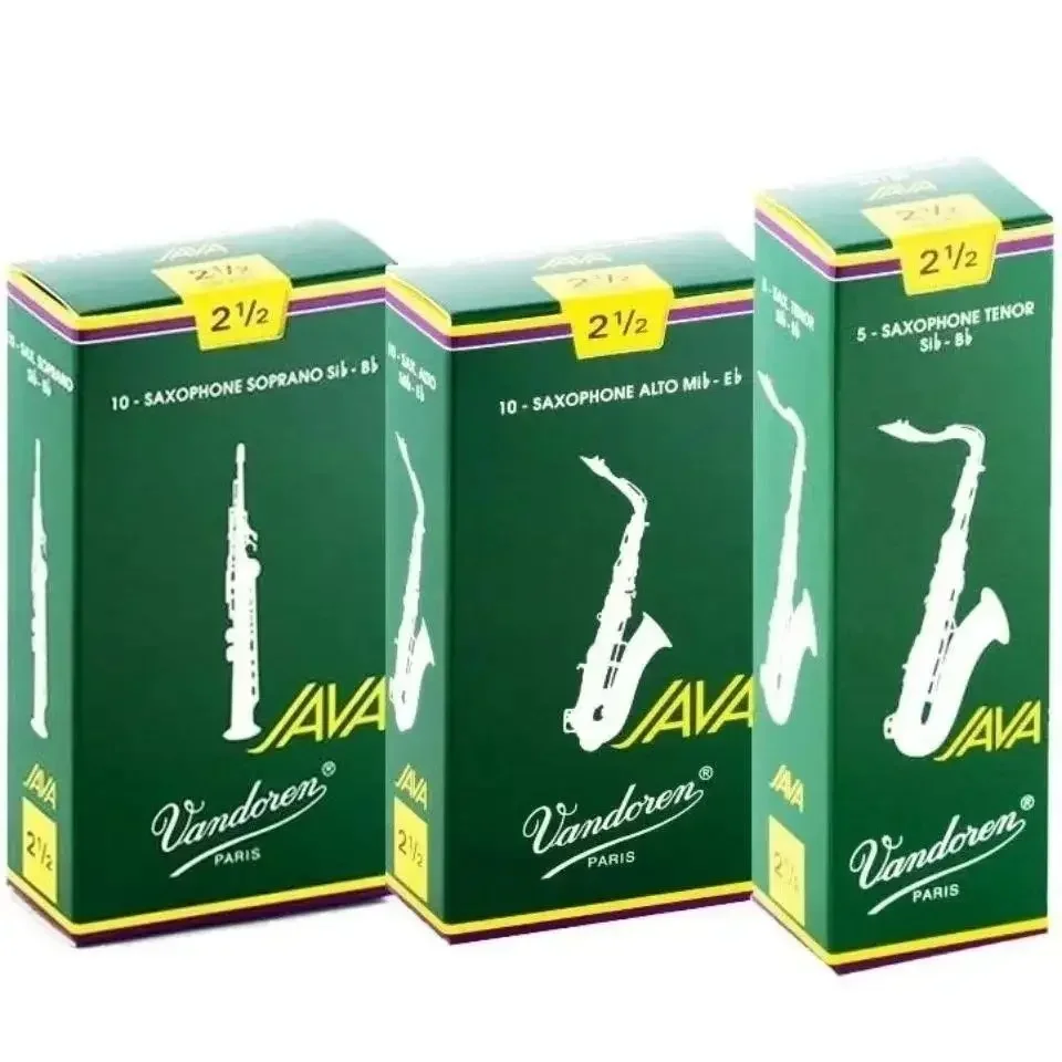 Bestseller Vandoren Green Box Altsaxophon-Blätter 10 Stück / Tenorsaxophon-Blätter 5 Stück 2.0/2.5/3.0 Musikinstrument-Zubehör – Detail 1