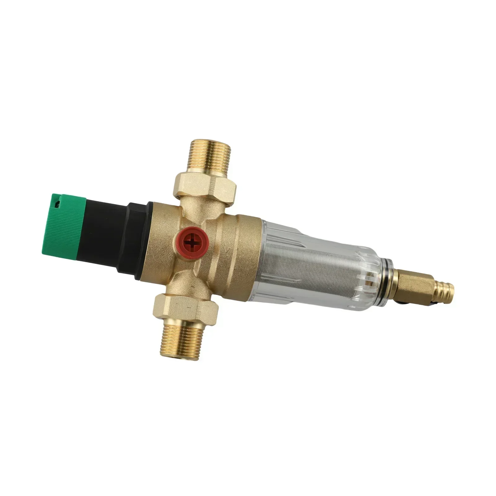 For Home Plumbing Systems Color As Shown Pressure Gauge Household Water Regulator Compact Design Easy To Clean