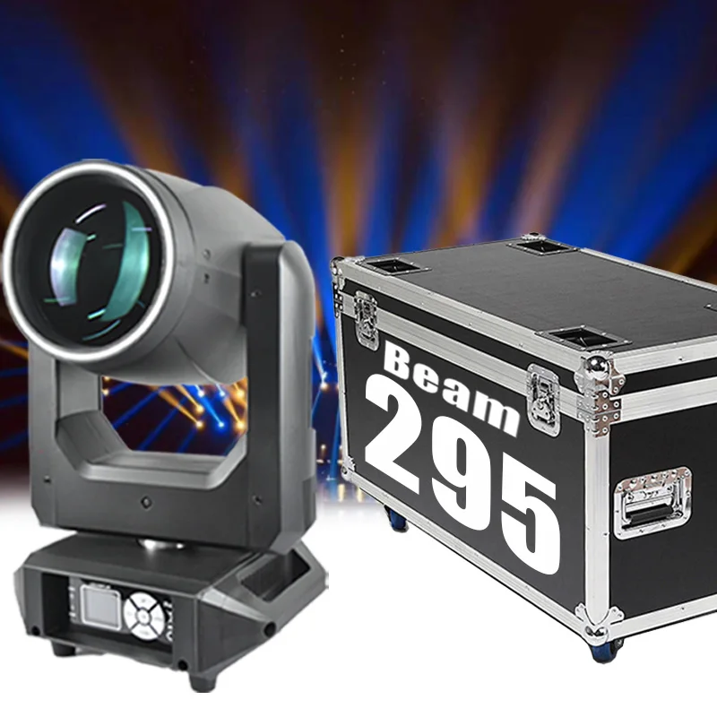 Red sun beam of light 295 disco custom stage lights ktv concert 14r beam of light mobile headlights