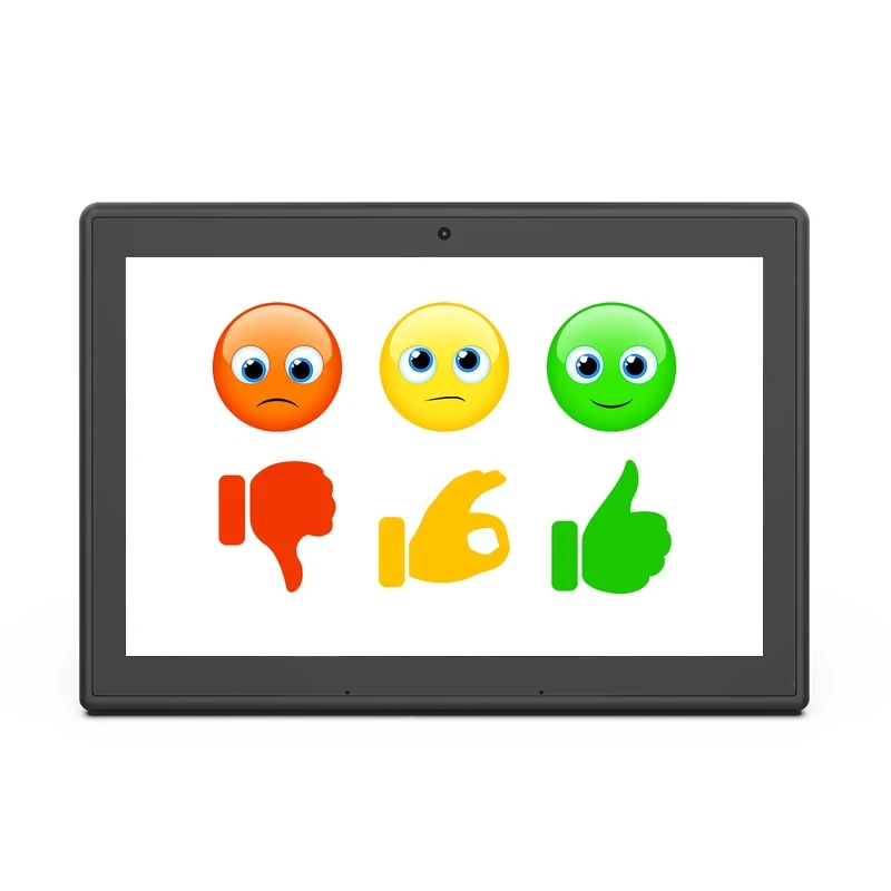 Portworld YC-8027T 8-Inch Android Tablet PC with Built-In Wi-Fi & -Restaurant/Hotel Customer Feedback Terminal