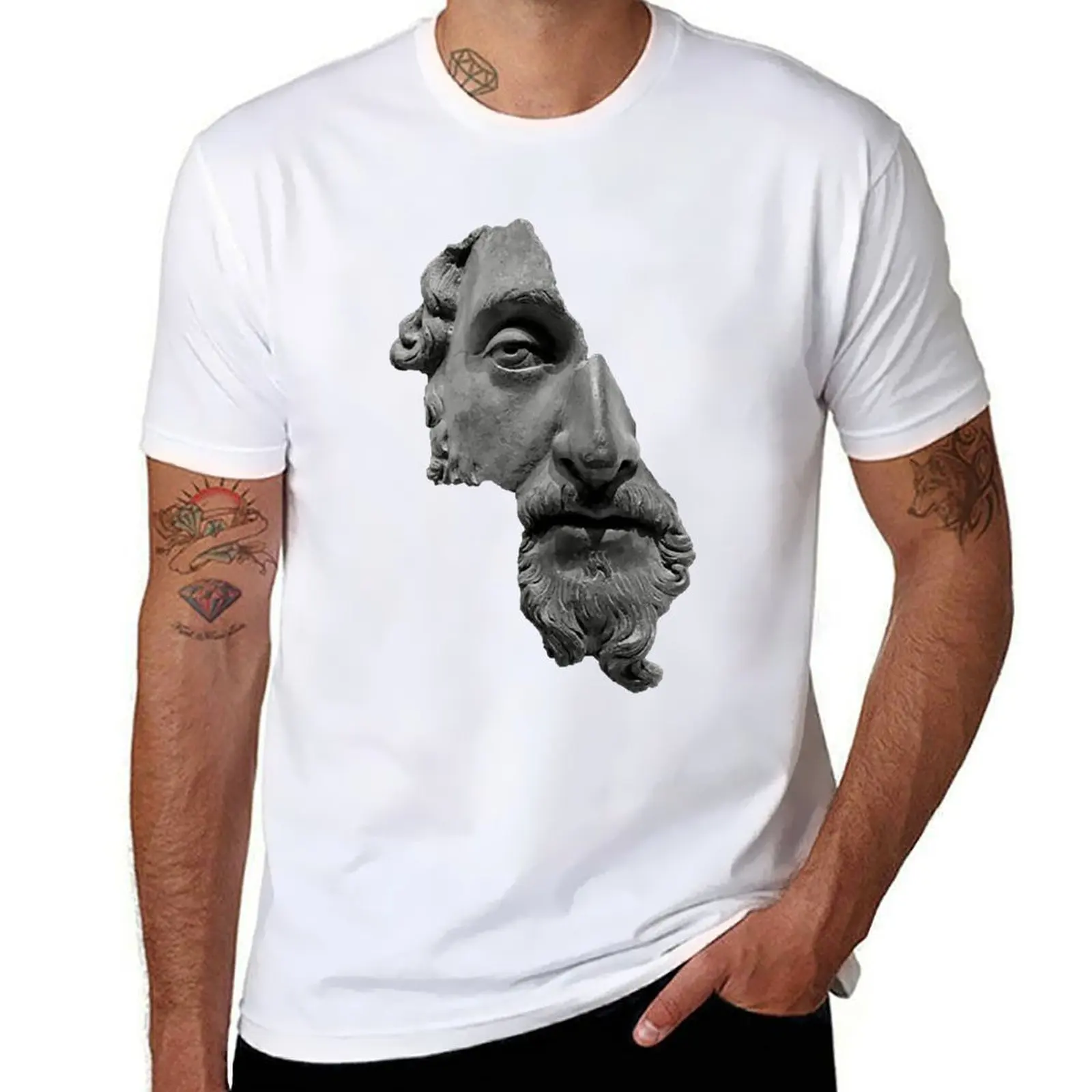 

AURELIUS MARCUS AUGUSTUS ANTONINUS T-Shirt Long Lasting Casual T-Shirt