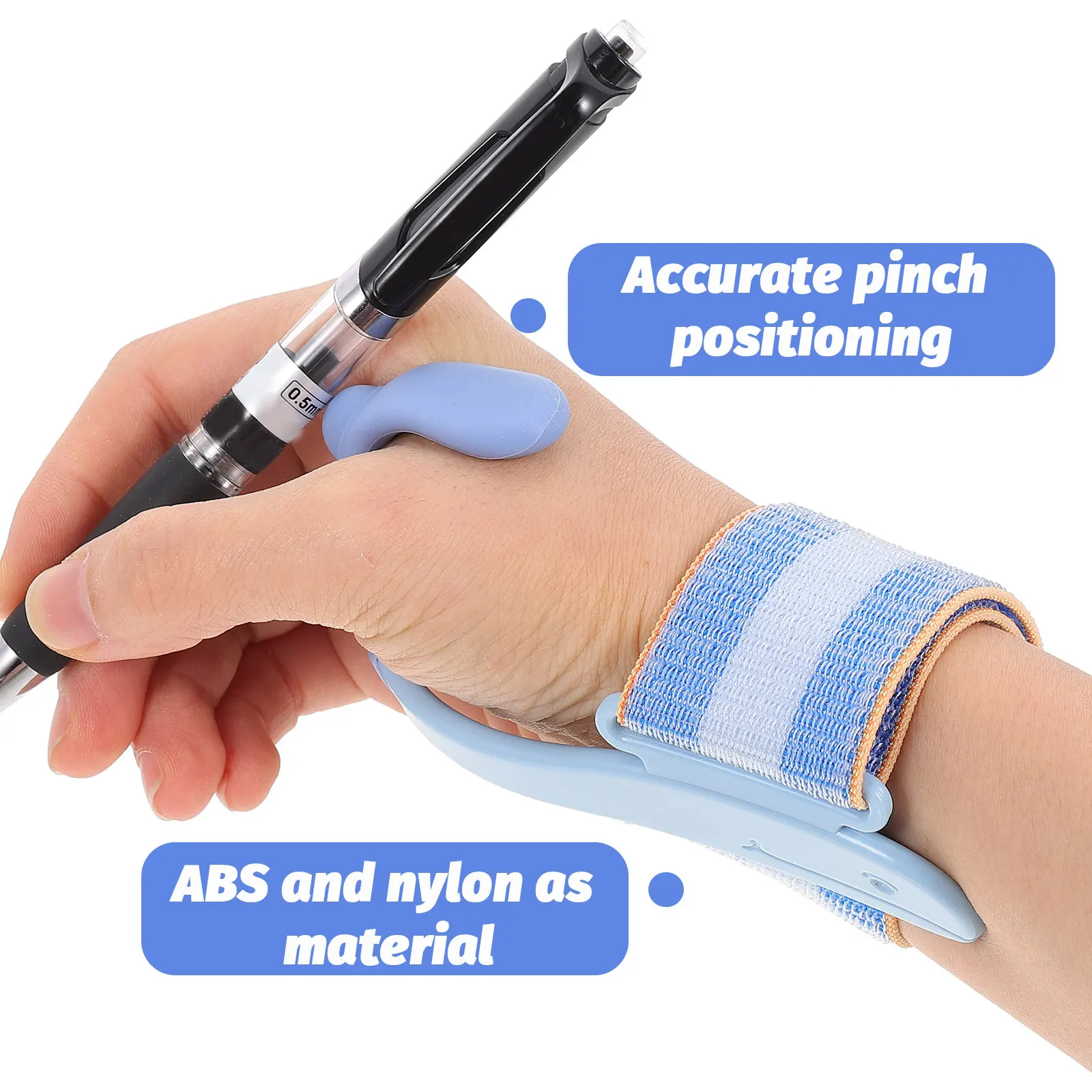 Ergonomic Pencil Corrector for Kids Handwriting Posture Correction Tool Soft Grip Anti-Slip Design Writing Training Device