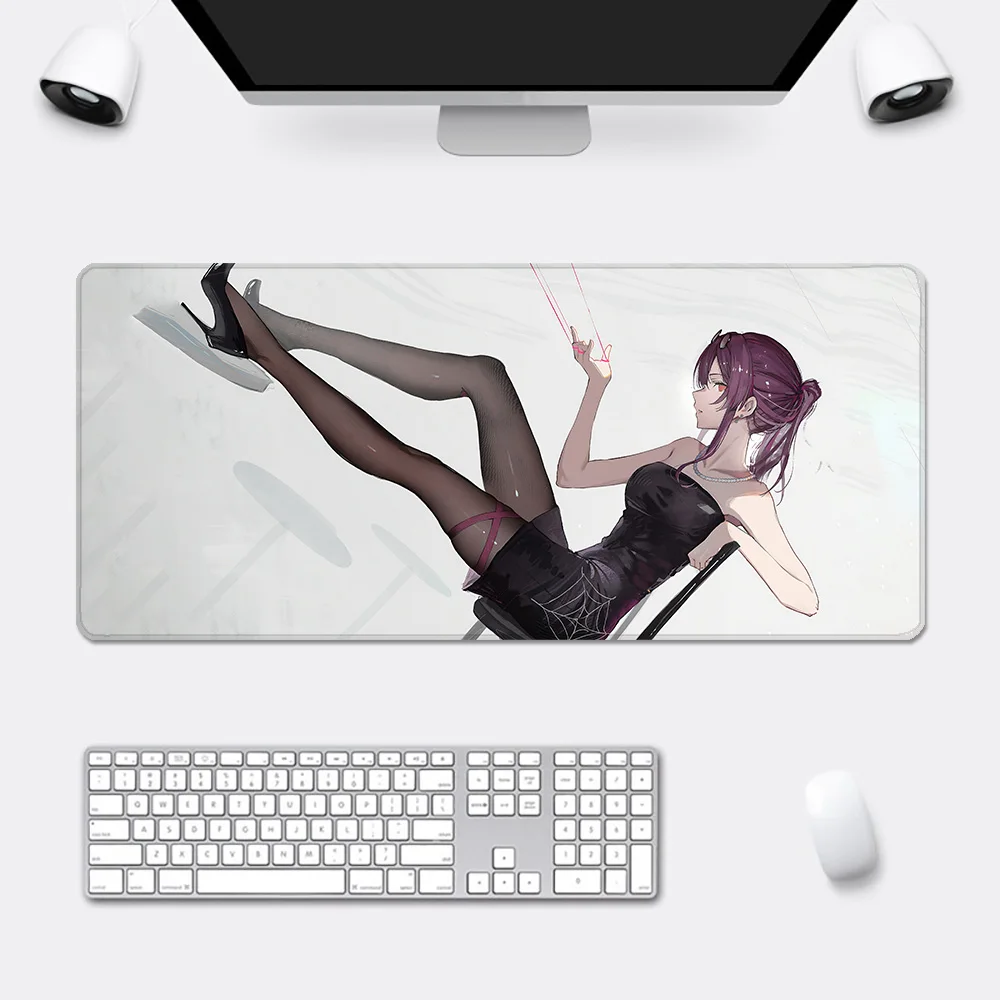 Kafka Honkai Star Rail Mousepad HD Printing Computer Gamers Locking Edge Non-slip Mouse Pad XXL90x40cm Keyboard PC Desk Pad