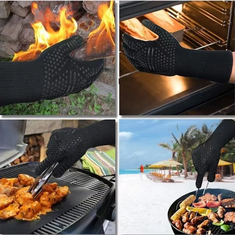 fireproof gloves for campfire bbq gloves