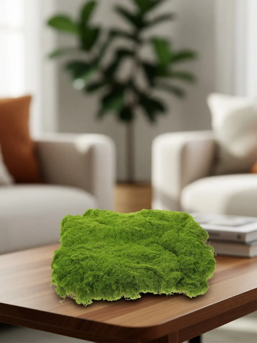 Artificial Moss Turf Chic Plastic Material for DIY Sand Table Decoration Fake Grass Lawn Mat Fairy Garden Kit Landscape Decor