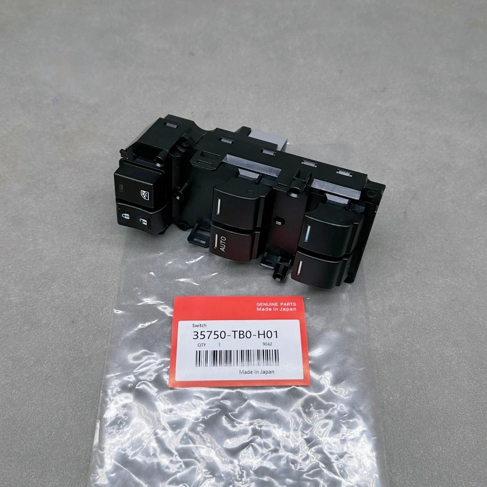 High quality New For 35750-TB0-H01 Power Master Window Switch Driver Side for 2008-2012 Hondaa Accord EX-L EX LX HFP Sedan