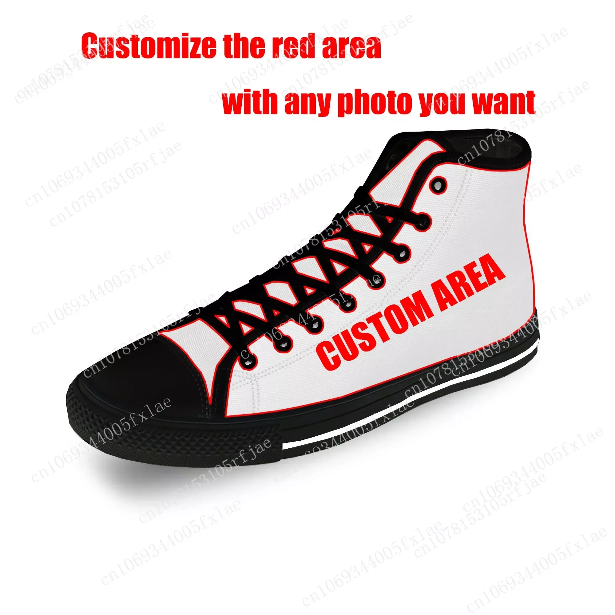New Wendys Fast Food Restaurant Logo High Top High Quality Sneakers Mens Womens Teenager Canvas Customized Sneaker Couple Shoes
