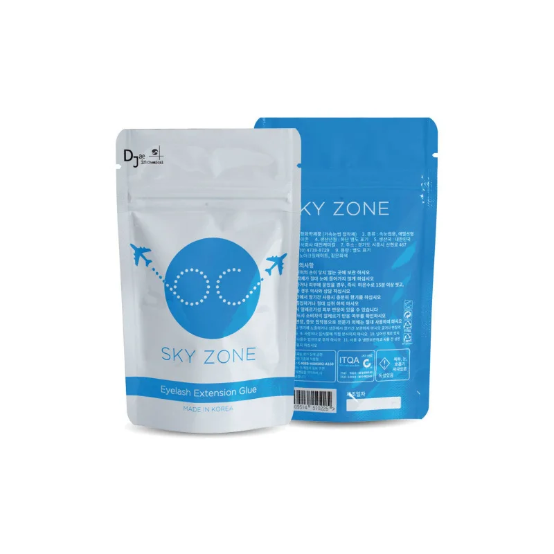 Korea Sky Zone Eyelash Extensions Glue 5g Stronge Fast Dry Adhesive Low Irritation False Lashes Beauty Makeup Tools Wholesale