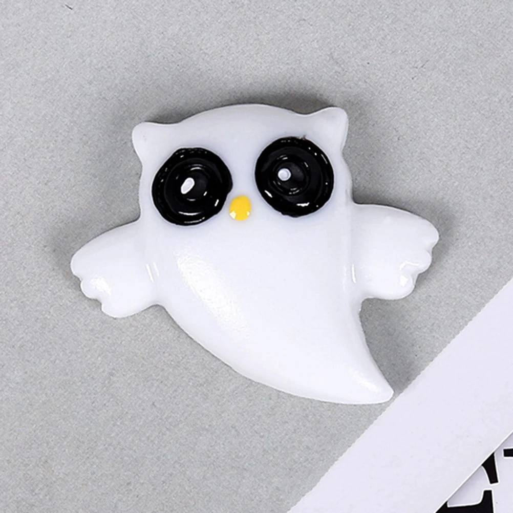 

20 Pcs Resin Halloween Decor Pumpkin Skull naments DIY Craft Supplies Jewelry Accessories Flatback Beads Mixed Theme Cabochons