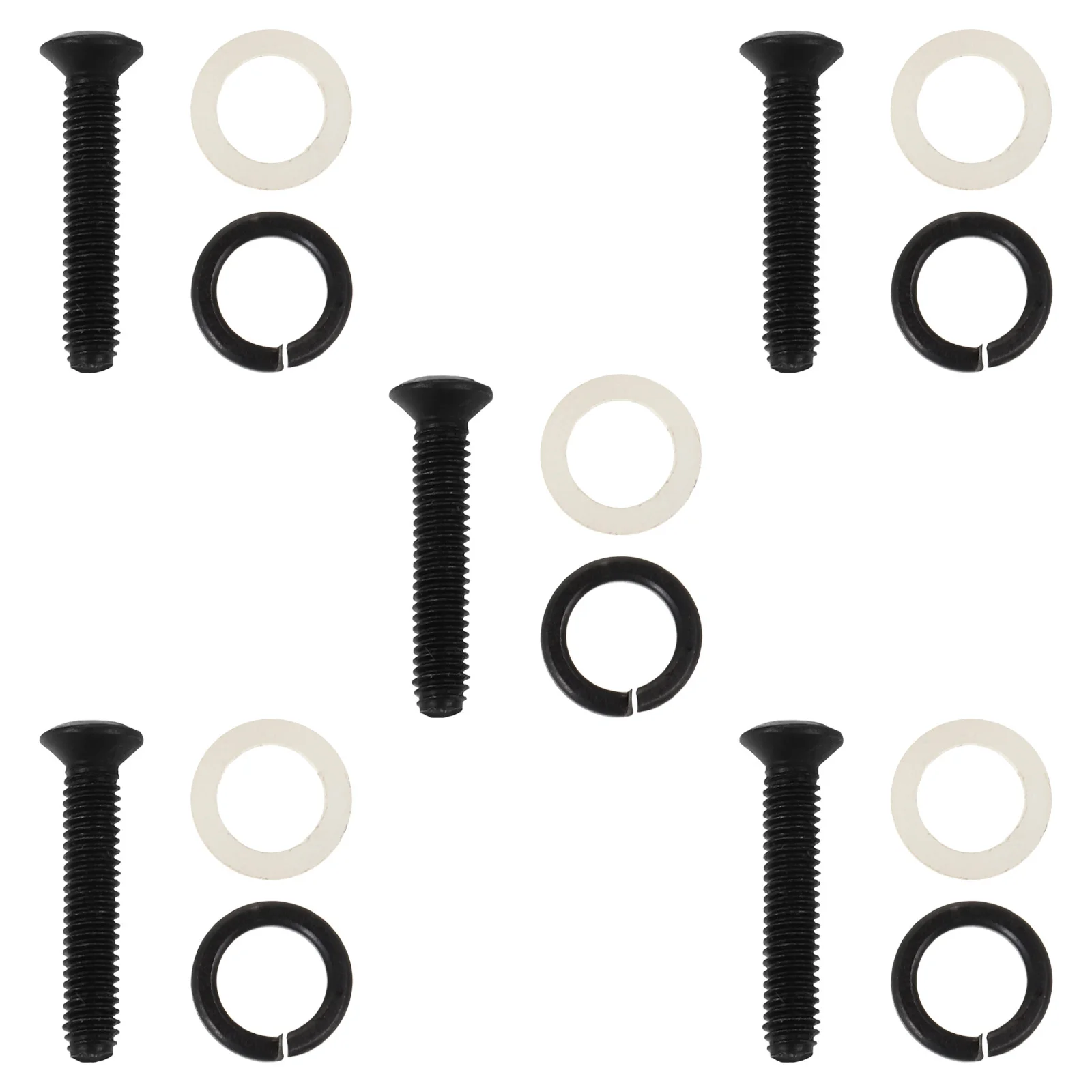 

1Set Guitar Tuning Pegs Installation Screw Washer Set for Acoustic Electric Guitars Durable Tuner Spacers Replacement Gaskets