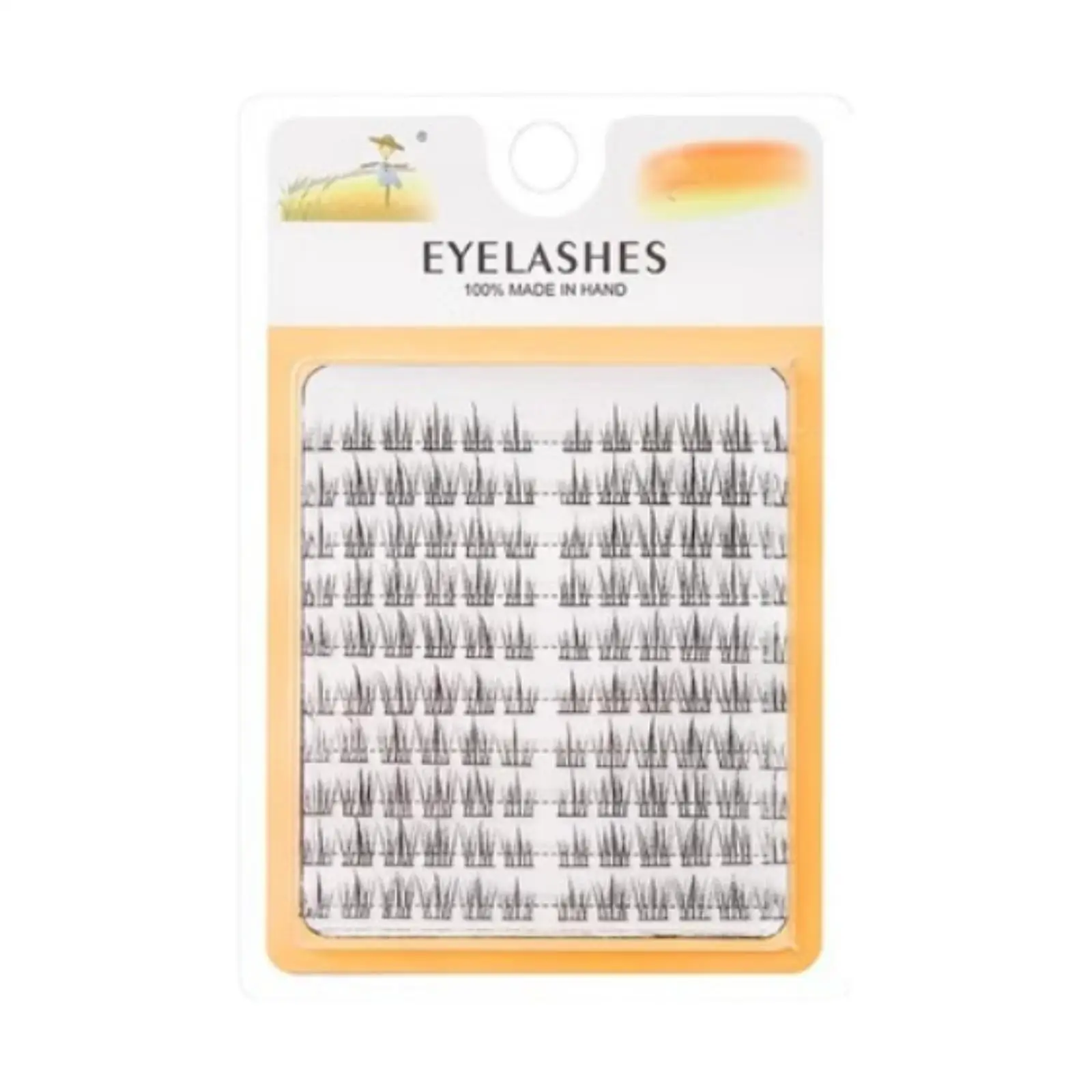 Pestañas postizas cómodas DIY hechas a mano maquillaje ligero juego de pestañas de hadas pestañas de hadas para citas banquete graduación vacaciones boda