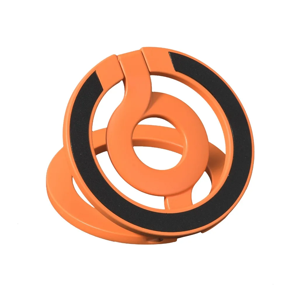 

Портативная магнитная двусторонняя подставка для телефона, складной держатель для настольного телефона, регулируемый металлический кронштейн для сотового телефона