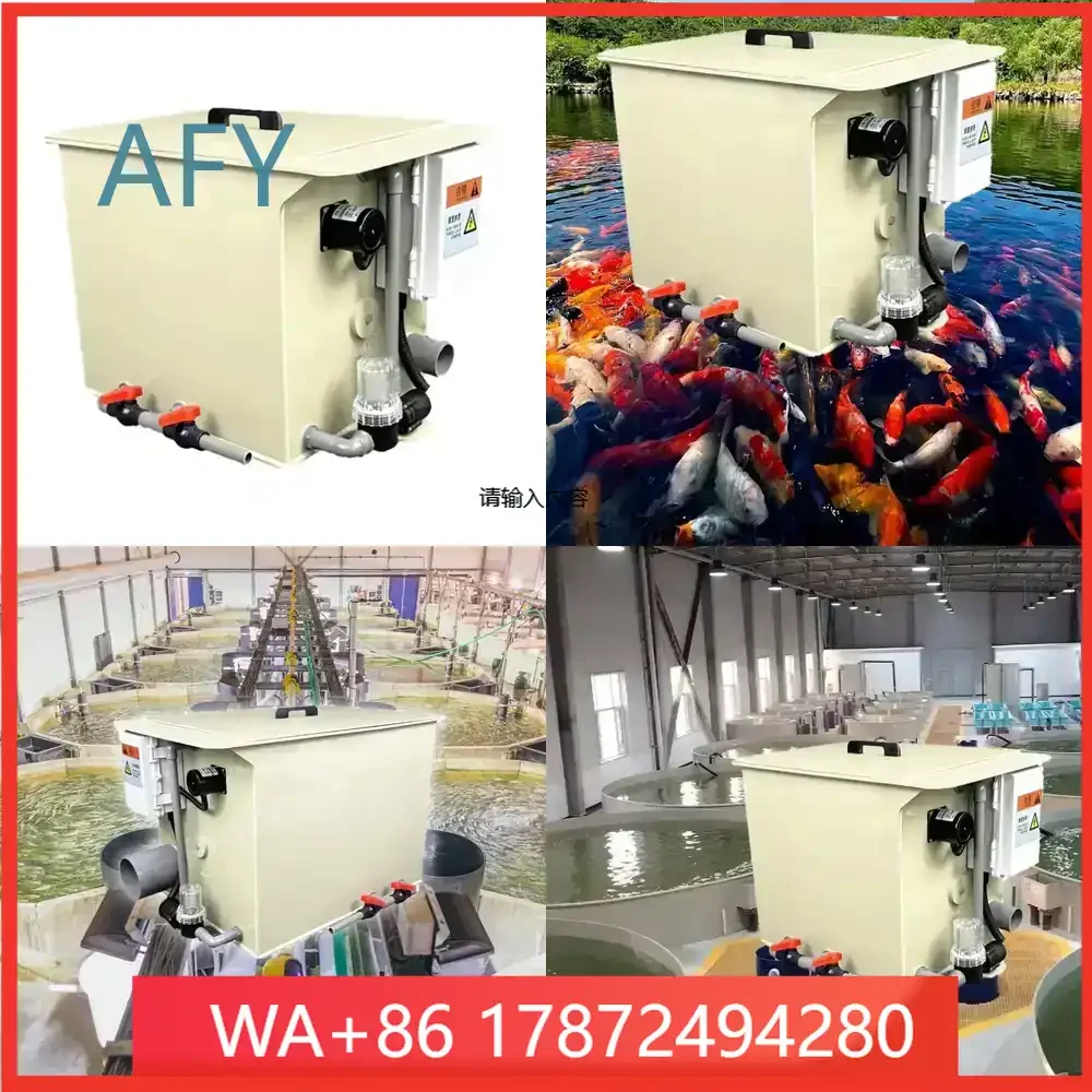 Drum Filter 5000 L for Koi Pond for Fish Farming for Aquaculture for Water Circulation for Filtration System for Automatic