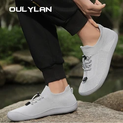 Mens Barefoot Shoes Wide Toe Barefoot Sneakers Hiking Walking Sneakers Gym  Running Shoes Ultralight Footwear for Men