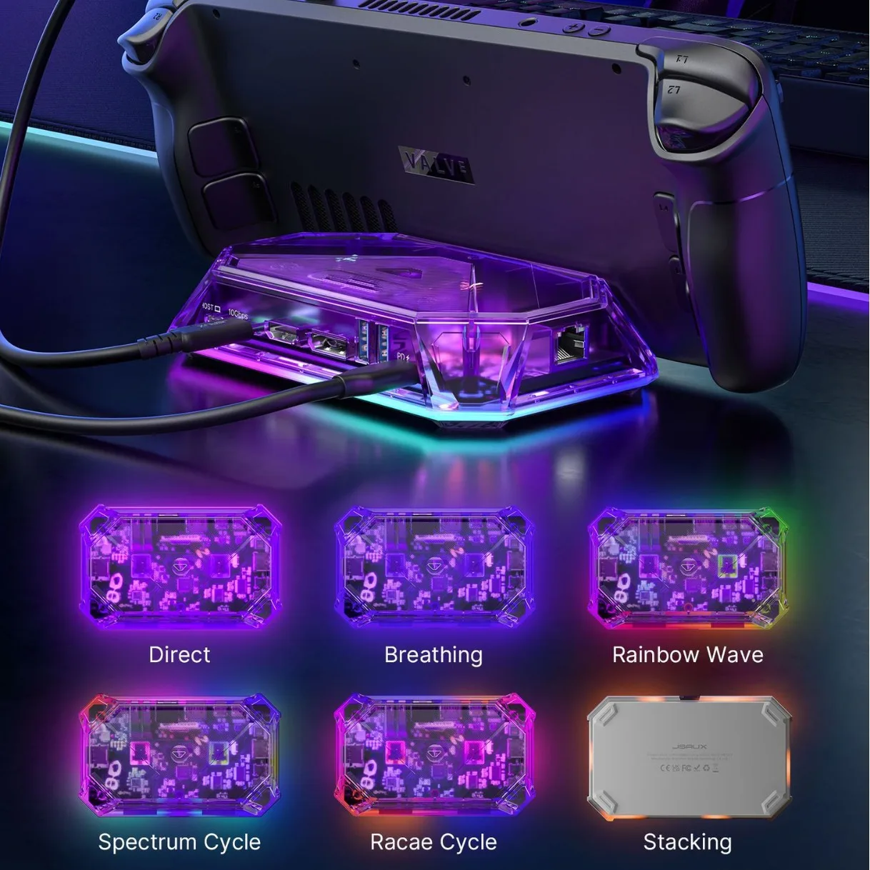 Gioco portatile, docking station per computer Docking station RGB 12 in 1