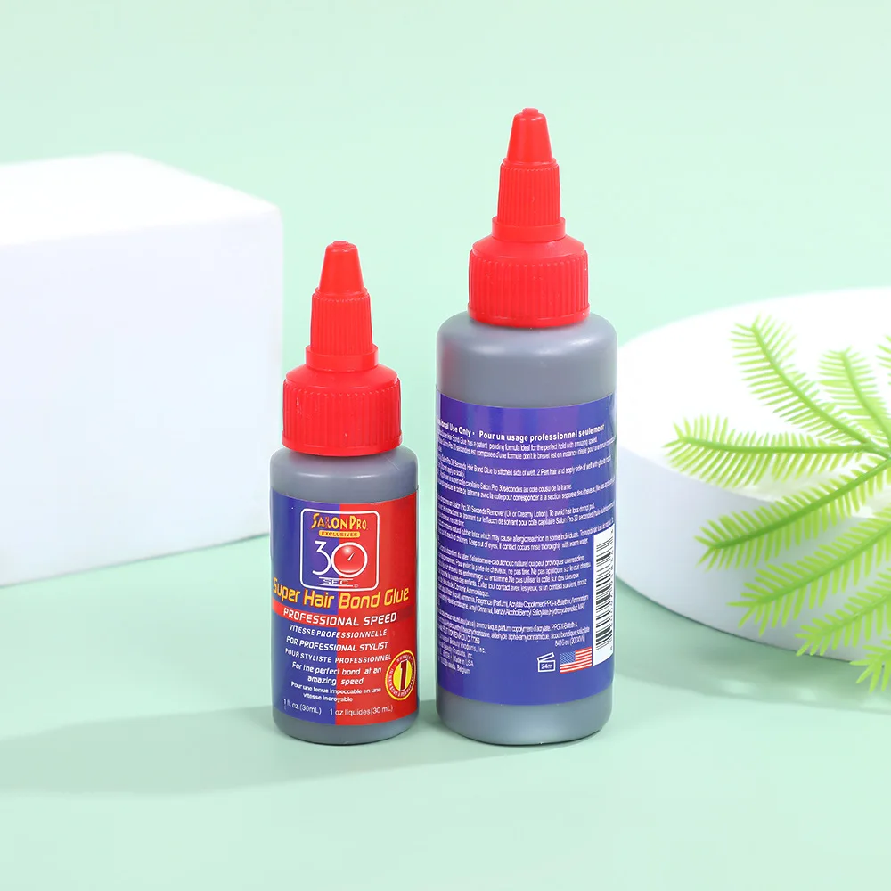 30 مللي/60 مللي غراء مقاوم للماء للشعر المستعار الغراء للشعر المستعار الدانتيل شعر مستعار أمامي/إغلاق/تمديد الشعر ومزيل سوبر الترابط لاصق الغراء #6