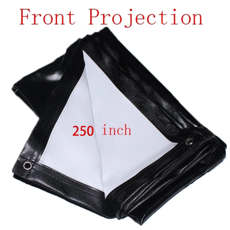 

HD 250" 16x9 Front Projection Screen Fabric For Quick Open Projection Screens No Frame Without Flightcase