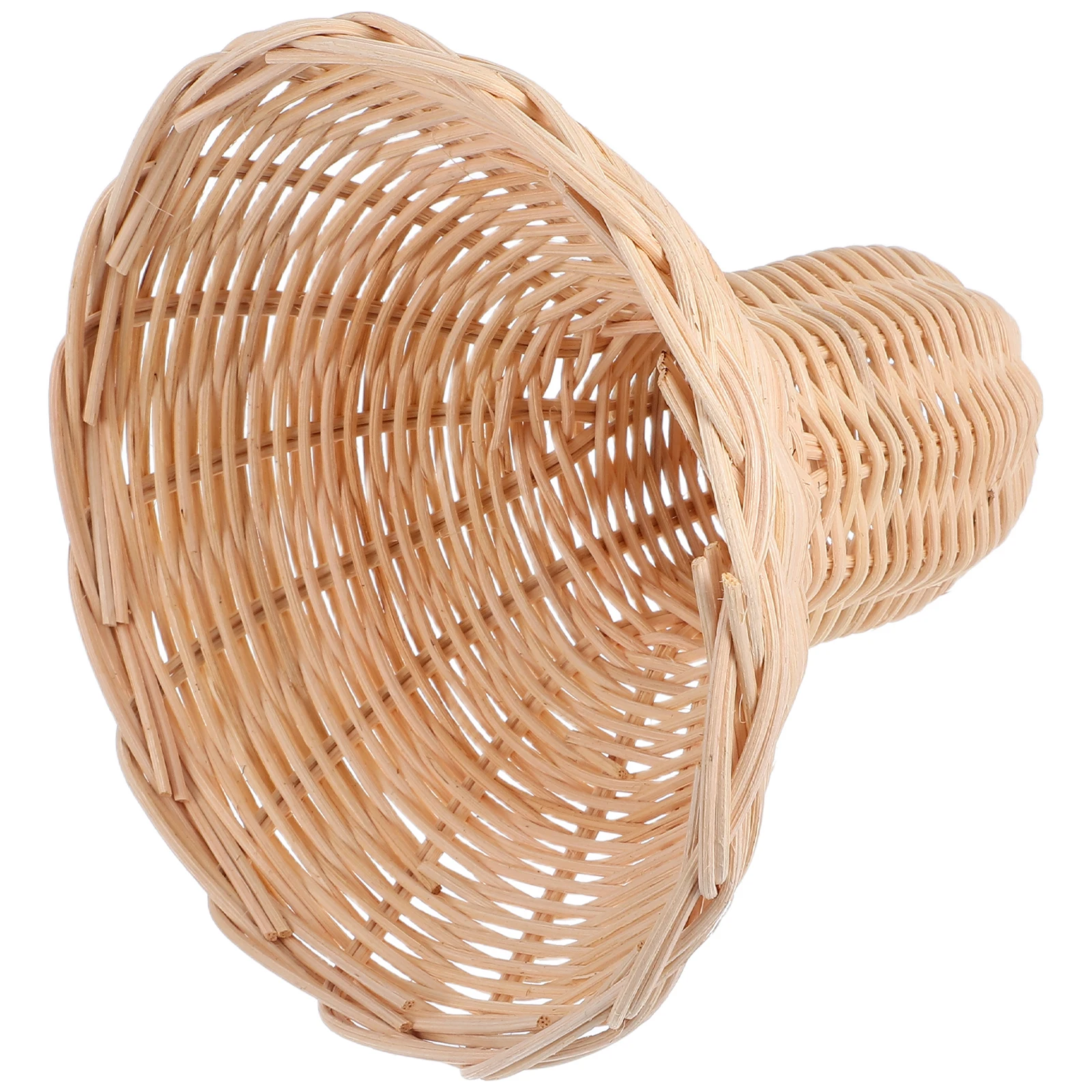 

Rattan Handwoven Lampshade Hanging Pendant Lamp Shade Replacement Wicker Light Cover for Table Floor Lamp Vintage