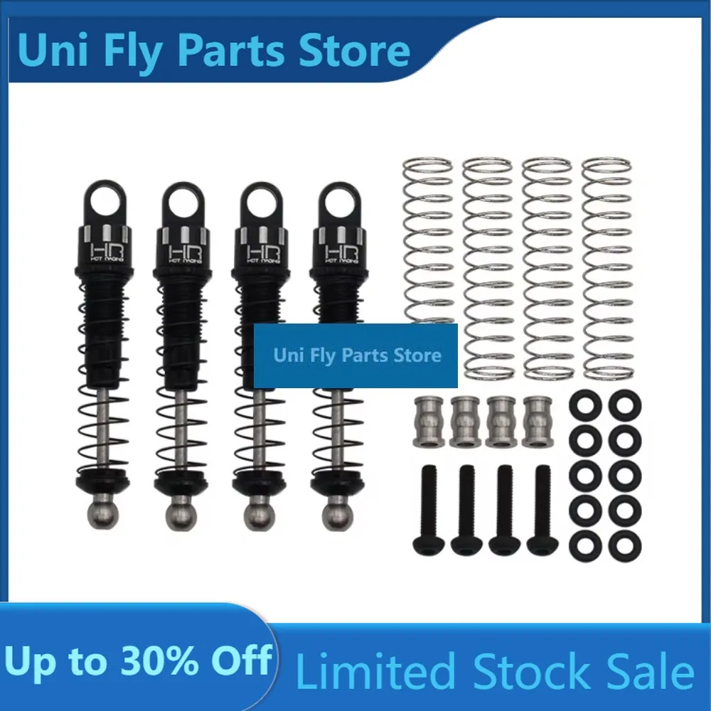 UniFlyHot Racing Aluminum Oil-dampened Shock Set For Kyosho Mini-Z 4x4 Jimny Sierra Kinetic 1/18 Car Part Replace Upgrade KMC43T