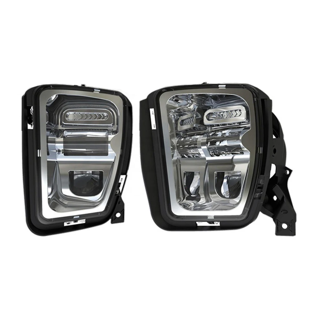 

LED Fog Lights Bumper Driving Fog Lamp Assembly for Dodge Ram 1500 2013- 2018 68104821AC Car