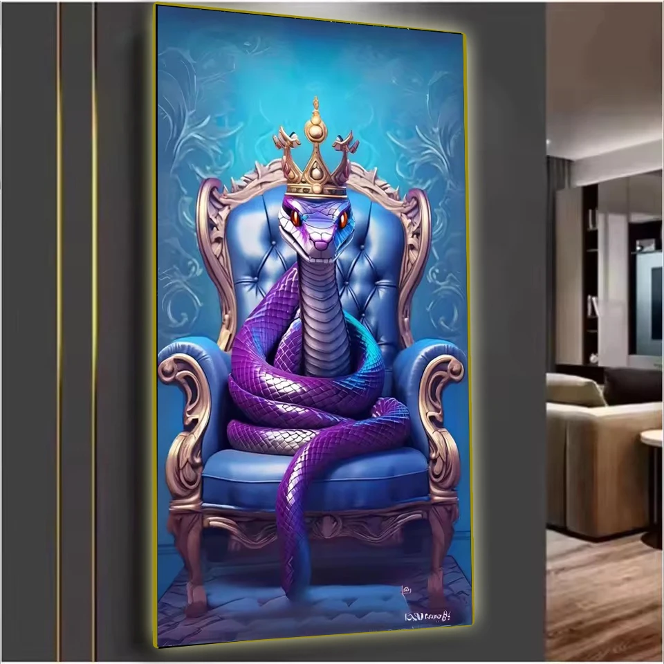 DIY Diamond Painting Art Snake 2025 Diamond Mosaic Zodiac full Square Round Rhinestone Cross Stitch large size Home Decoration