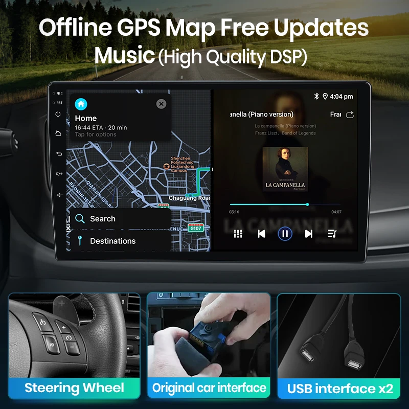 لـ Iveco Daily 2014-2021 CarPlay اللاسلكي لأجهزة Apple Android Auto Car Radio GPS IPS RDS FM WiFi BT 4G 8Core ستيريو الوسائط المتعددة