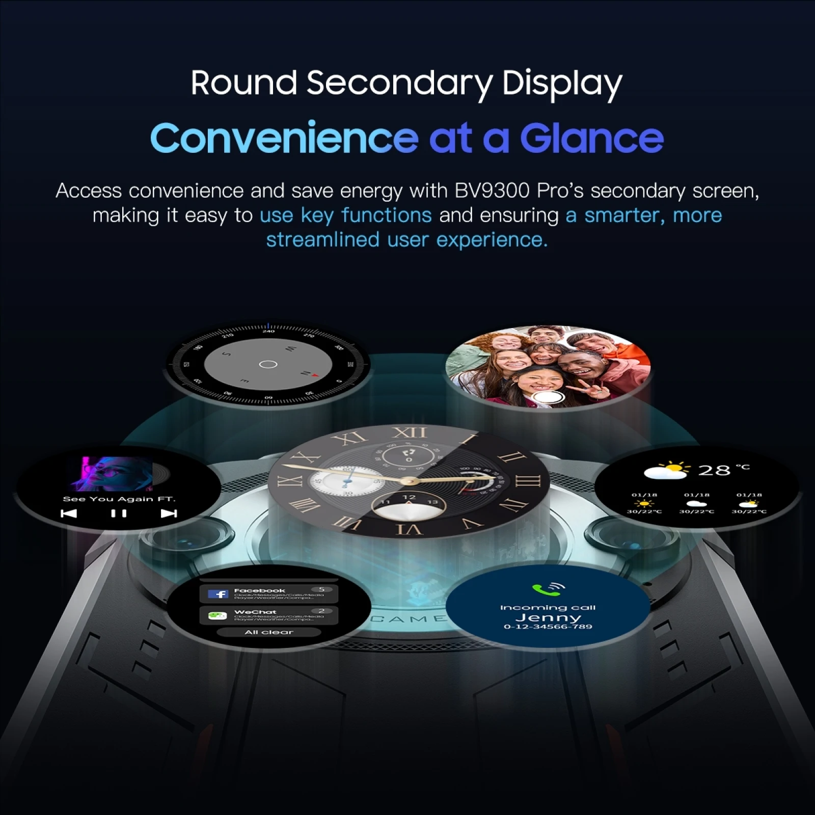 Blackview BV9300 Pro هاتف متين 8GB/12GB + 256GB 15080mAh 6.7 بوصة عرض أندرويد 13 MediaTek Helio G99 33W NFC 4G الهاتف الذكي