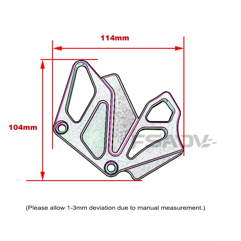 Couvercle de pignon avant modifié pour Kawasaki, protecteur de pignon, couvercle JOGuard, Hurcyle, KLX250, KLX 250, 2013-2023, 2021, 2022