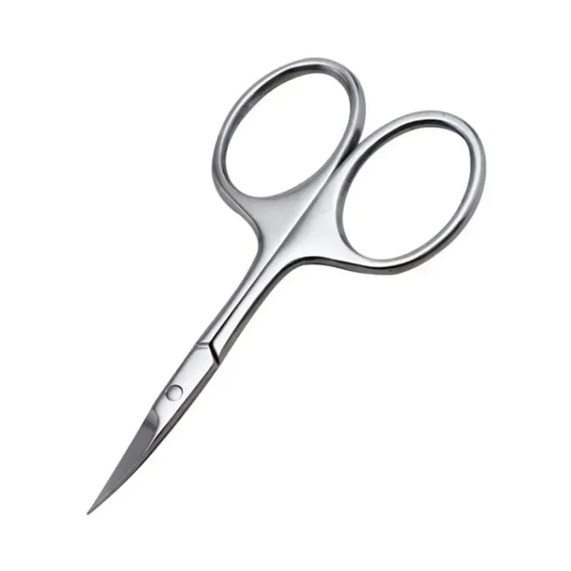 Home Ladies Eyebrow Trimming Scissors Portable Travel Stainless Steel Beauty Scissors False Eyelash Double Eyelid Patch Scissors