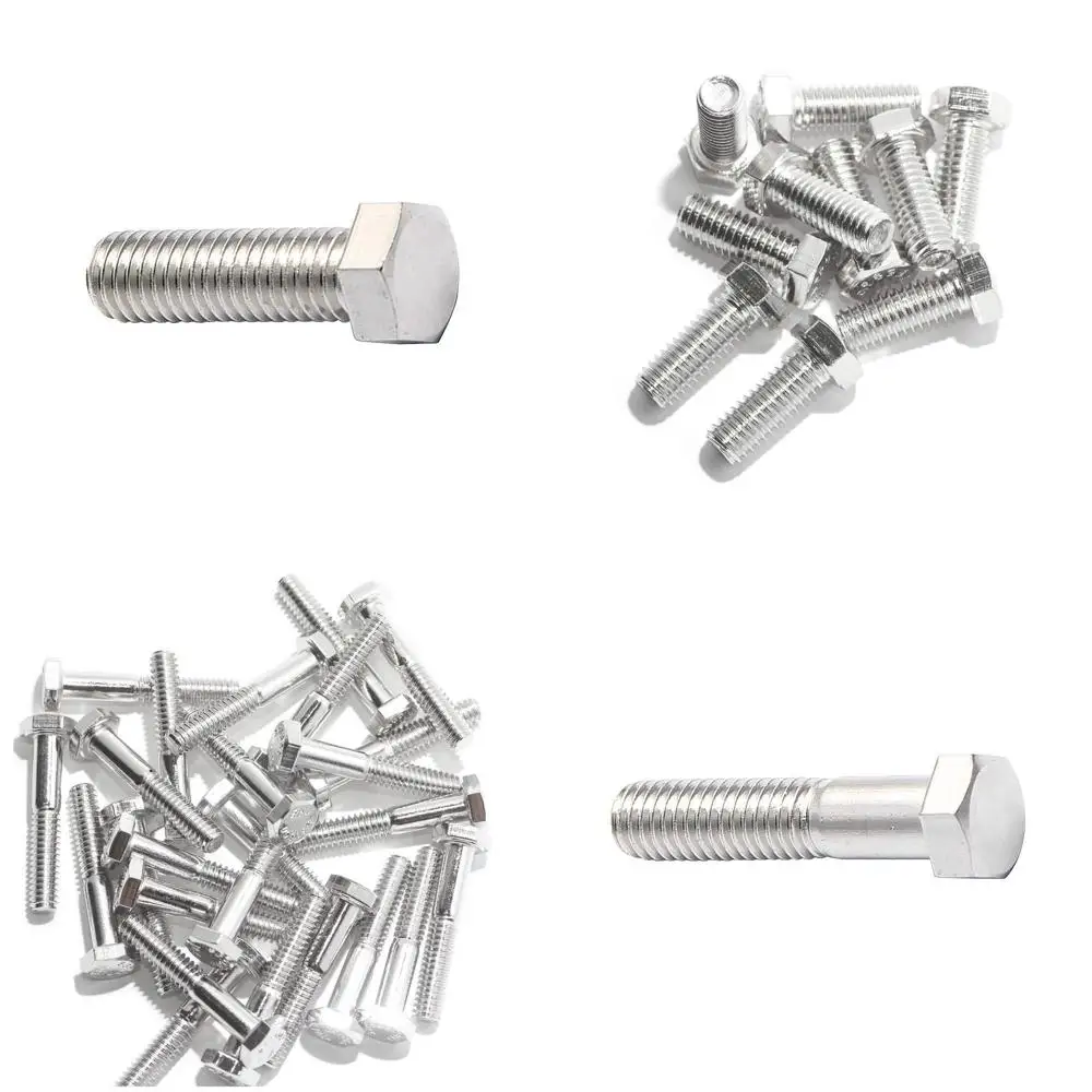 

Винты с шестигранной головкой из нержавеющей стали, резьба 1/4-20, длина 2 дюйма, класс 18–8, отделка NL-19, упаковка из 50 шт.