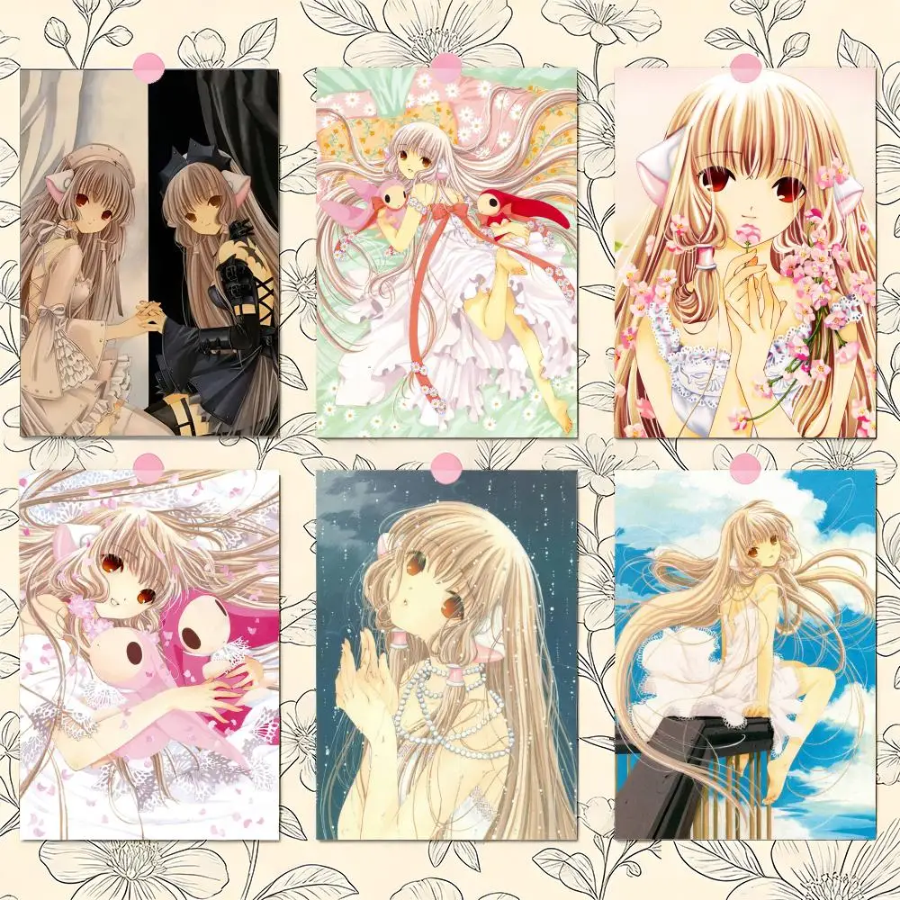 C-Chobits Classic Poster Premium PP Wall Decal - Peel & Stick, HD Print, Waterproof Home Decor