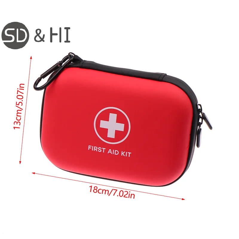 Bolsa vacía médica de emergencia portátil, caja de almacenamiento de primeros auxilios para el hogar, viajes al aire libre, equipo de Camping, Kit de supervivencia de medicina