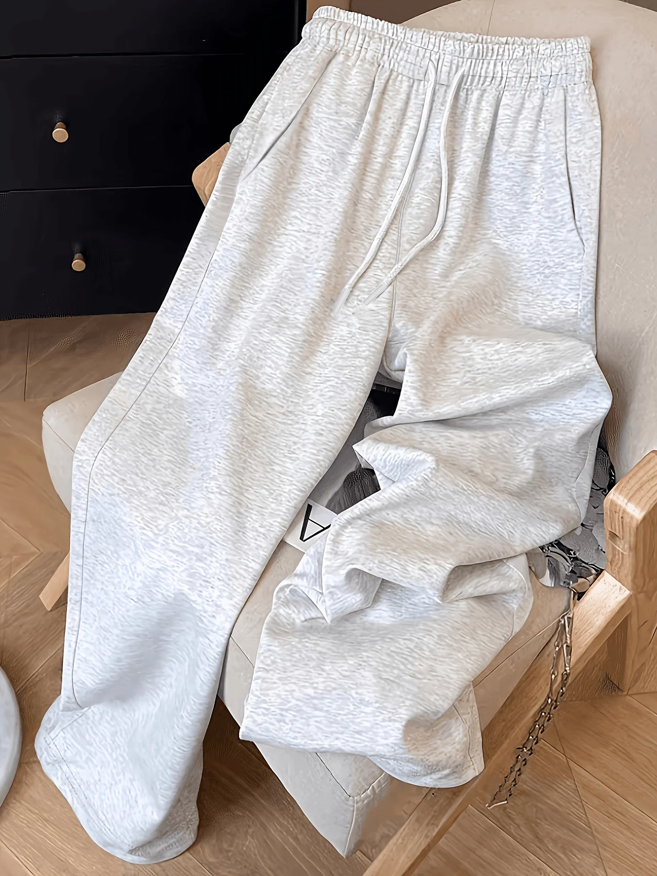 Plain Slim-Fit Women's Trousers Trendy Minimalist Y Elegant Casual Long Pants